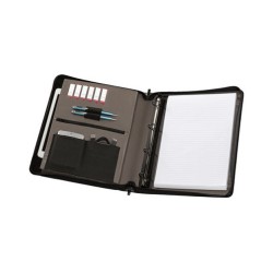 WENGER Affiliate A4 Schreibmappe Business-Organizer mit 25.4cm 10Zoll Tablet-Fach abnehmbarer Ringhefter