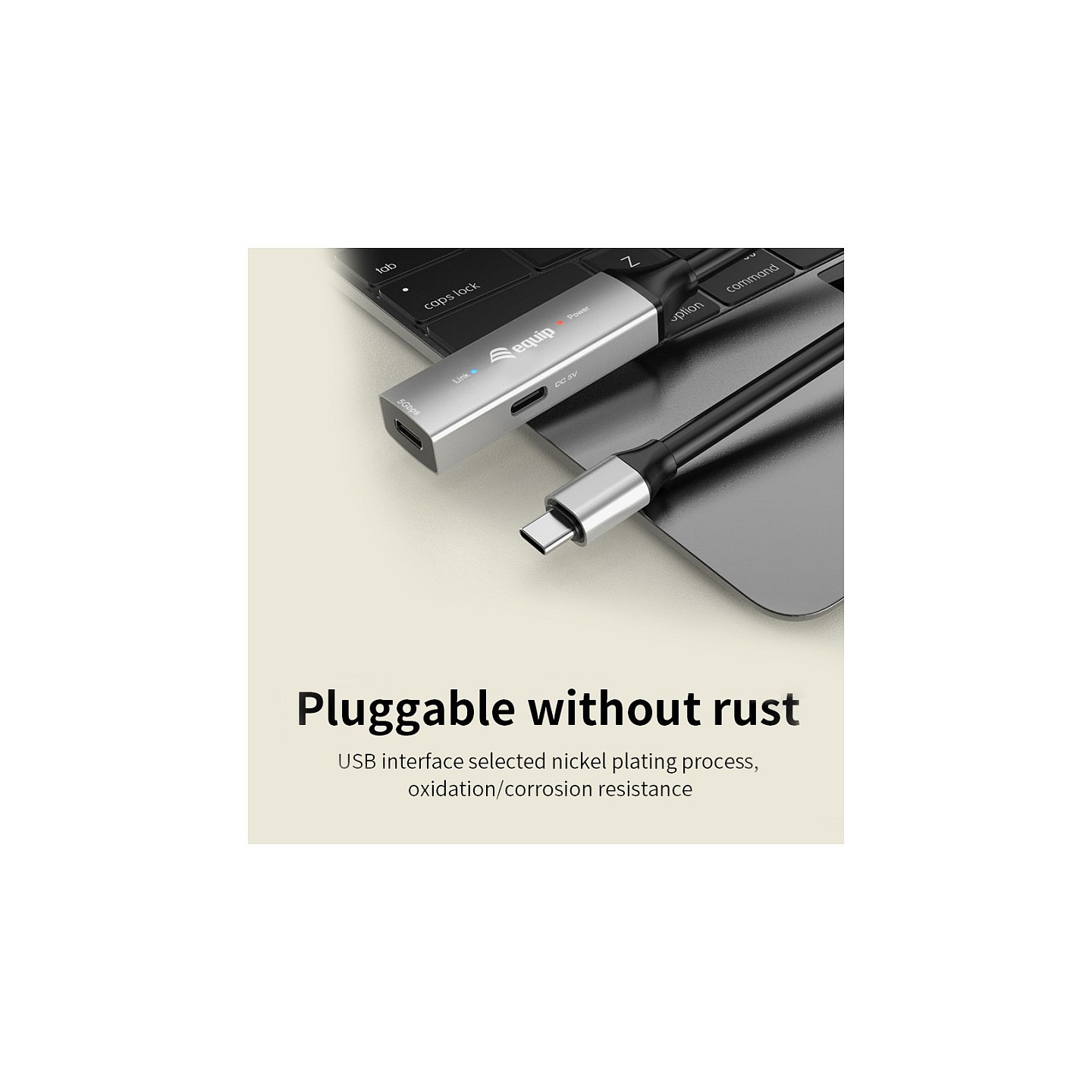 Equip Kabel USB-C3.2- to C Gen1 Akt.Erweit.St Bu 5.00m schwarz — Buy in Cyprus with Fast Delivery