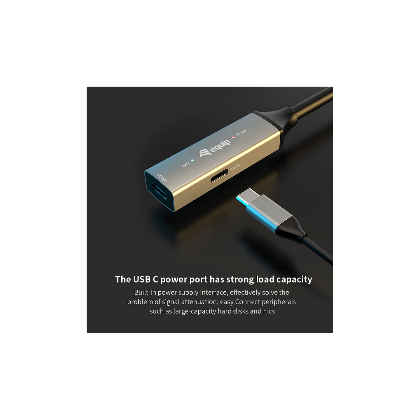 Equip Kabel USB-C3.2- to C Gen1 Akt.Erweit.St Bu 5.00m schwarz — Buy in Cyprus with Fast Delivery