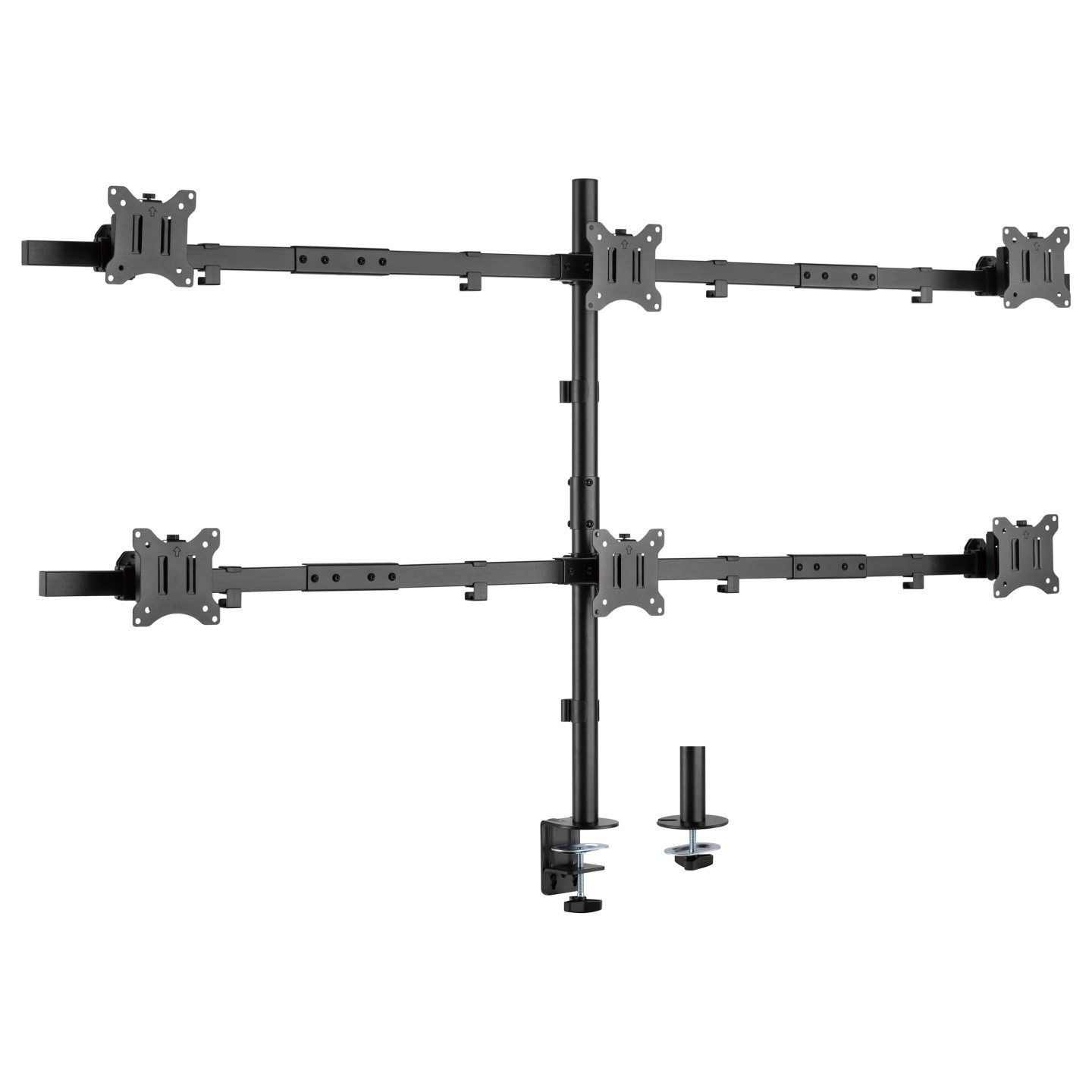 Equip 650160 6-Monitor Desk Mount – 17-32" 7kg VESA | Armenius Store