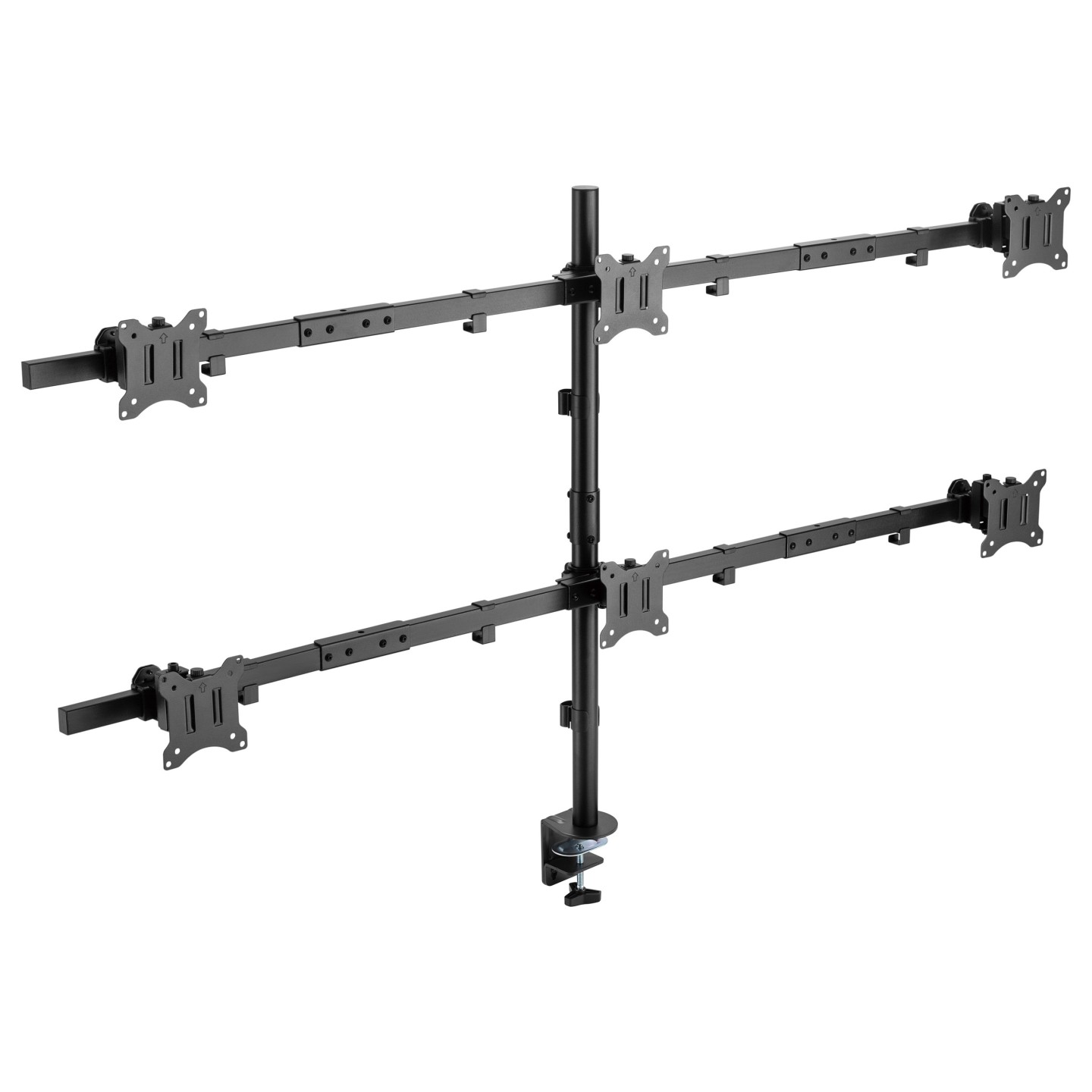 Equip 650160 6-Monitor Desk Mount – 17-32" 7kg VESA | Armenius Store
