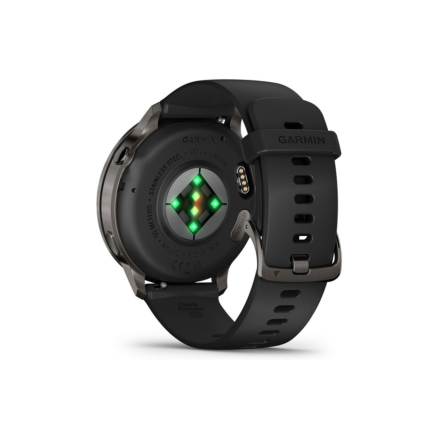 Garmin Venu 4 45mm Silikon-Armb. schwarz schiefergr — Buy in Cyprus with Fast Delivery