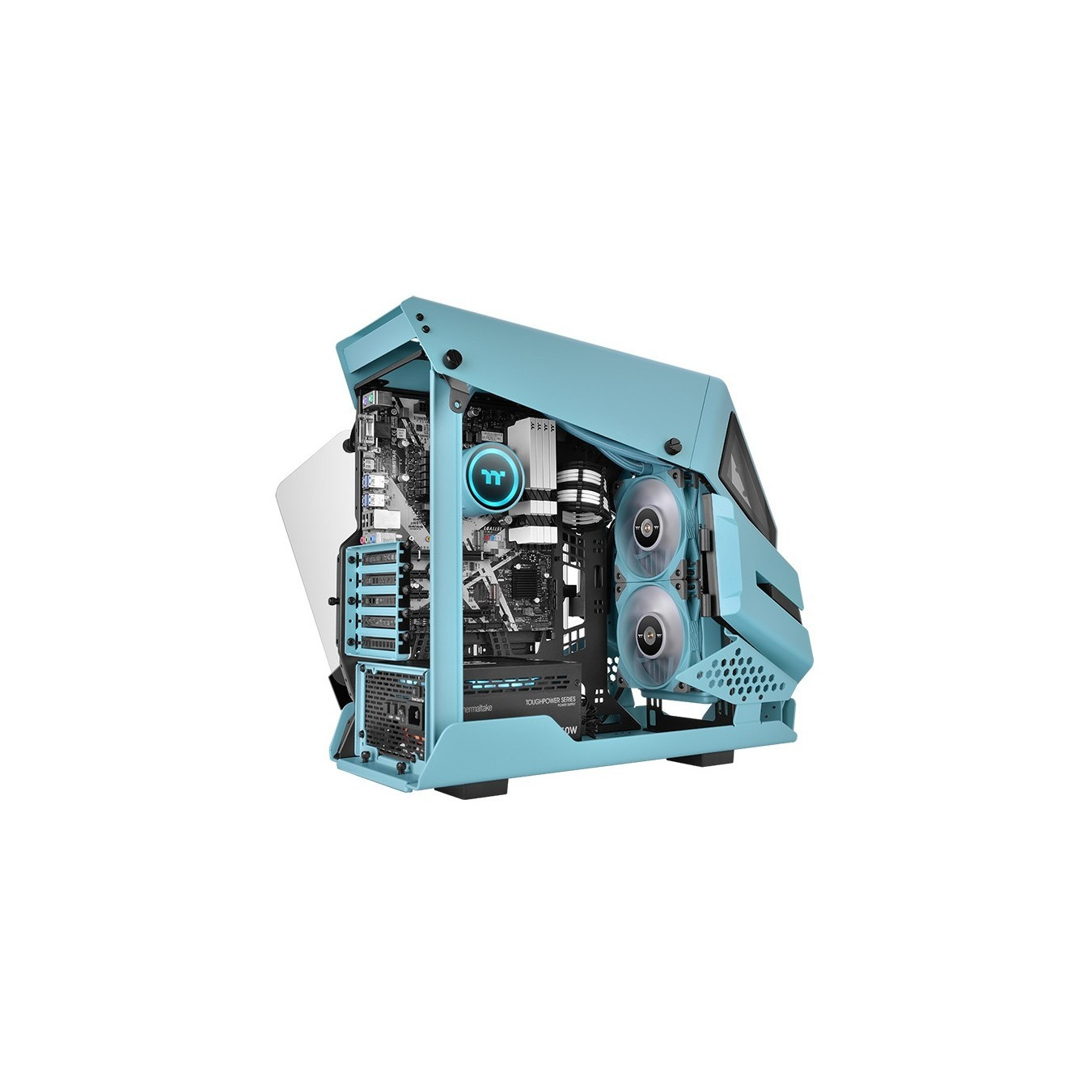 Thermaltake TOUGHLIQUID 240 ARGB Sync - CL-W319-PL12TQ-A - Turquoise 240mm AIO CPU Cooler — Buy in Cyprus with Fast Delivery