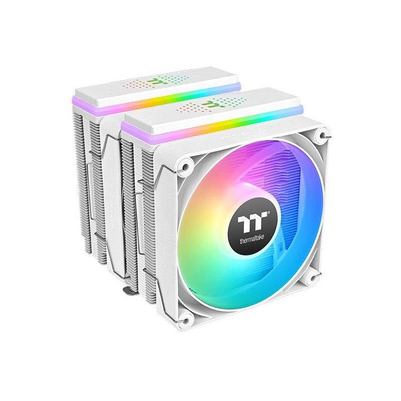 Buy Thermaltake ASTRIA 600 ARGB CPU Air Cooler - White, 120mm Fan, 265W TDP in Cyprus, Nicosia, Limassol, Larnaka, Pafos