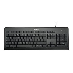 Wortmann TERRA Keyboard 1500 Corded [FR] USB black noir Copilot AZERTY. 105 Tasten. kabelgebunden. 1.80m