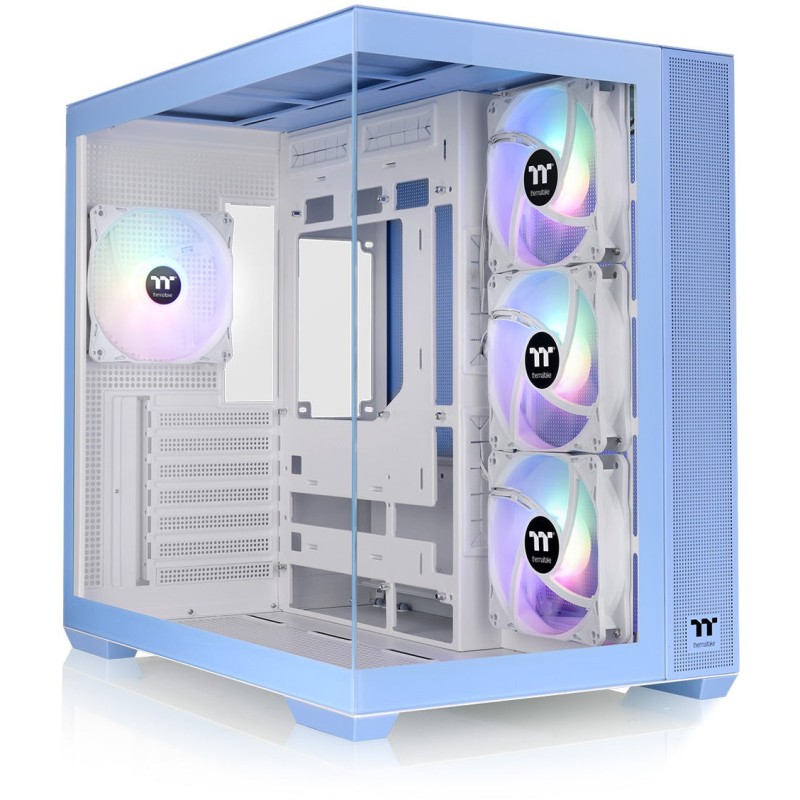 Thermaltake View 380 TG ARGB Hydrangea Blue Mid-Tower Case (Boxed) — Buy in Cyprus with Fast Delivery