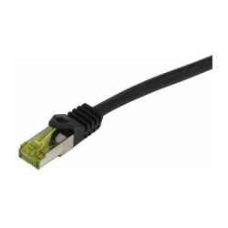 Synergy21 Patchkabel RJ45. CAT6A 500Mhz. 50m. schwarz. S-STP(S FTP). PUR Indoor Outdoor Indu (UV Water oil -resistant...