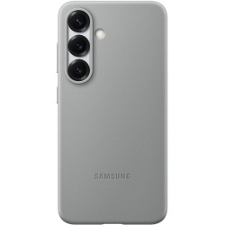Buy Samsung Kindsuit Faux Leather Case - Galaxy S25 - Grey, Drop-Proof Cover in Cyprus, Nicosia, Limassol, Larnaka, Pafos
