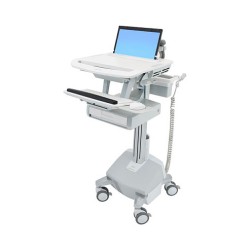 ERGOTRON StyleView Laptop-Wagen LiFe-Antrieb 1 Schublade EU bis 43.9cm 17.3Zoll 9.1kg.Anhebung 51cm ?40 Ah Power System