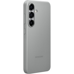 Buy Samsung Kindsuit Faux Leather Case - Galaxy S25 - Grey, Drop-Proof Cover in Cyprus, Nicosia, Limassol, Larnaka, Pafos