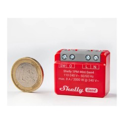 Shelly Relais '1PM Mini Gen4' WLAN BT Matter Zigbee Messfunktion max 8A 1 Kanal Unterputz — Buy in Cyprus with Fast Delivery