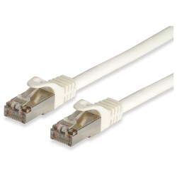 Equip Patchkabel Cat6A Cat7Pro S FTP 2xRJ45 10.00m weiß LSZH Polybeutel — Buy in Cyprus with Fast Delivery