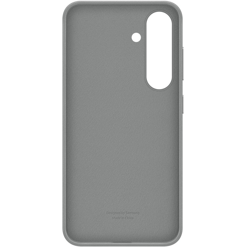 Buy Samsung Kindsuit Faux Leather Case - Galaxy S25 - Grey, Drop-Proof Cover in Cyprus, Nicosia, Limassol, Larnaka, Pafos