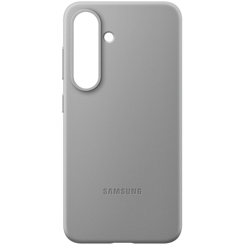 Buy Samsung Kindsuit Faux Leather Case - Galaxy S25 - Grey, Drop-Proof Cover in Cyprus, Nicosia, Limassol, Larnaka, Pafos