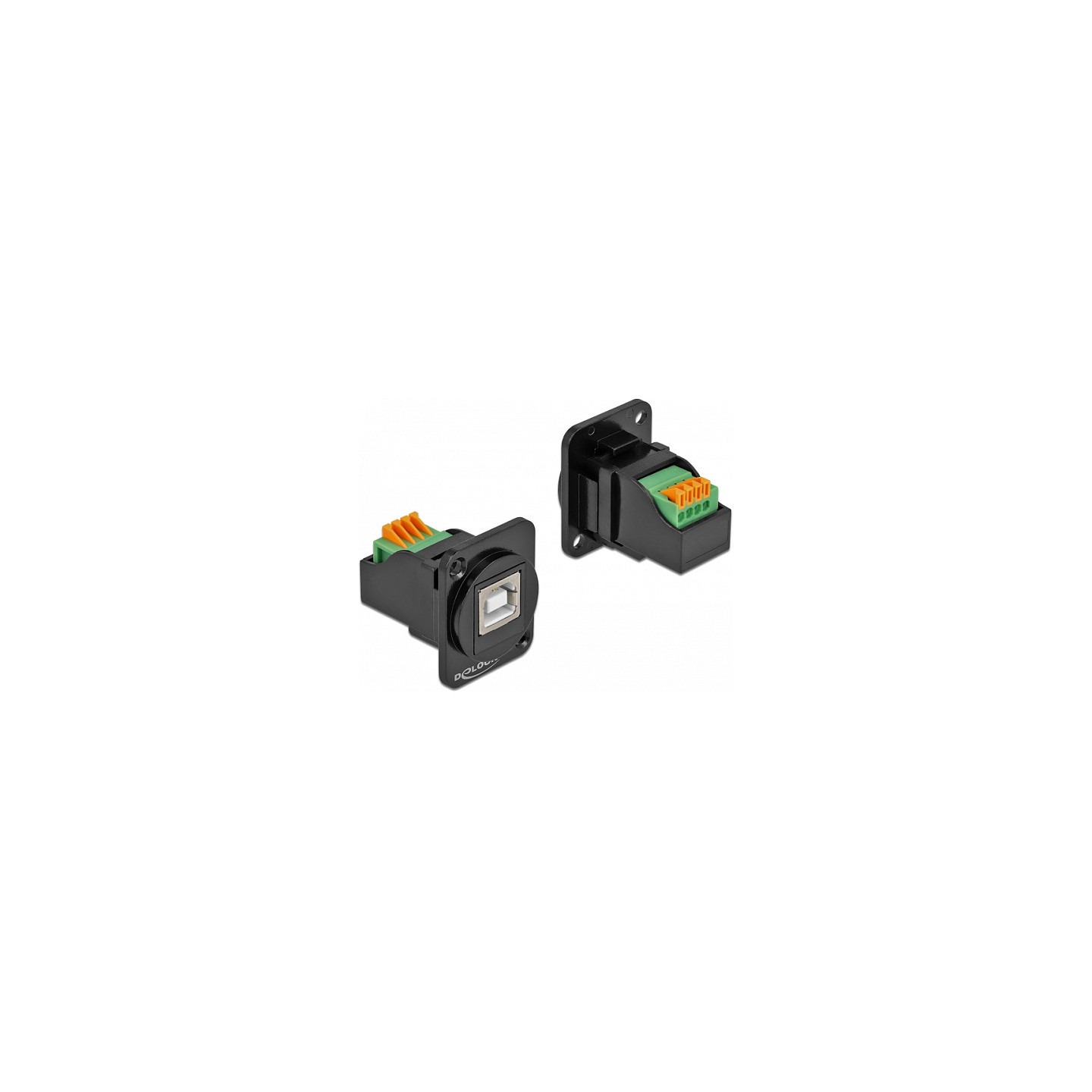 DELOCK D-Typ Modul USB 2.0 Typ-B Buchse zu Terminalblock — Buy in Cyprus with Fast Delivery