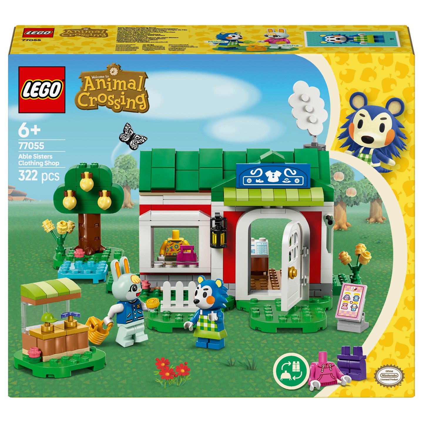 LEGO 77055 Animal Crossing Die Schneiderei der Schneiderschwestern — Buy in Cyprus with Fast Delivery