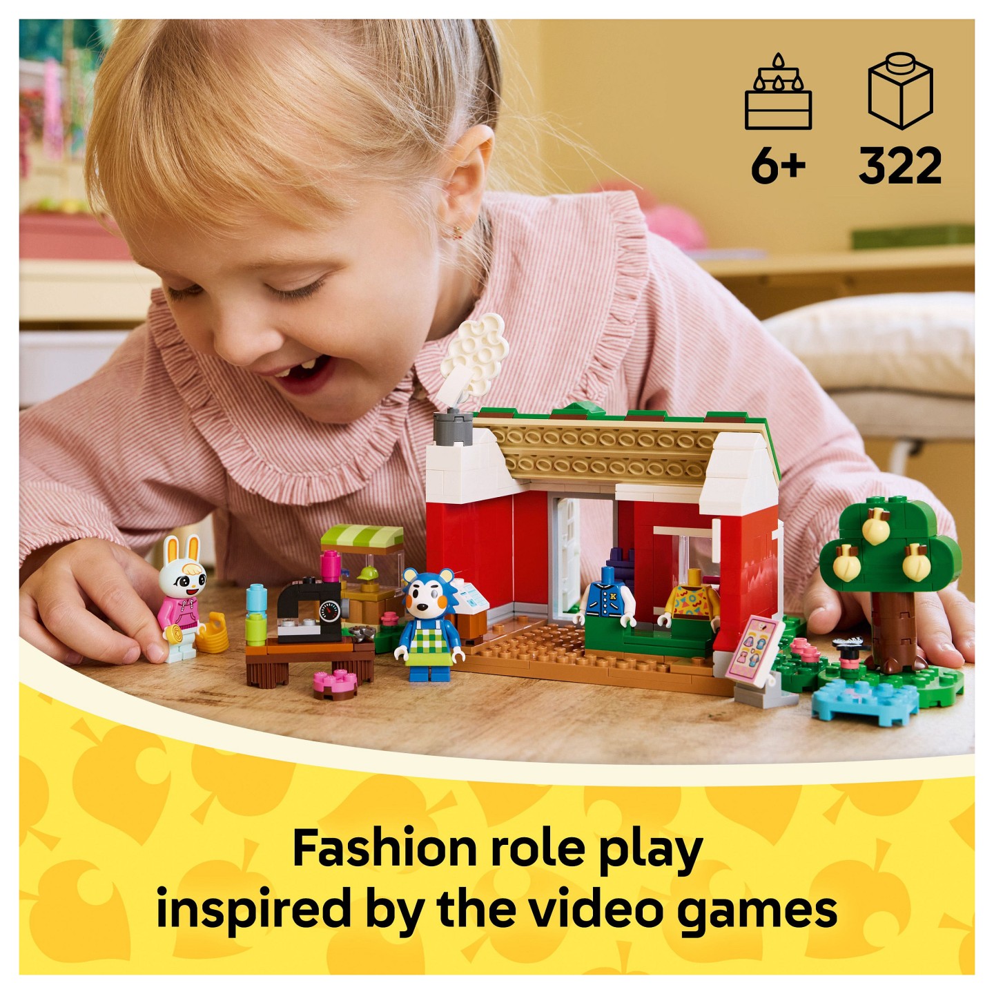 LEGO 77055 Animal Crossing Die Schneiderei der Schneiderschwestern — Buy in Cyprus with Fast Delivery