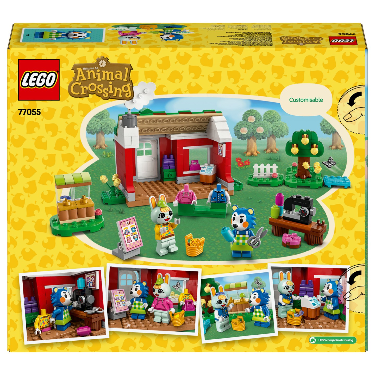LEGO 77055 Animal Crossing Die Schneiderei der Schneiderschwestern — Buy in Cyprus with Fast Delivery