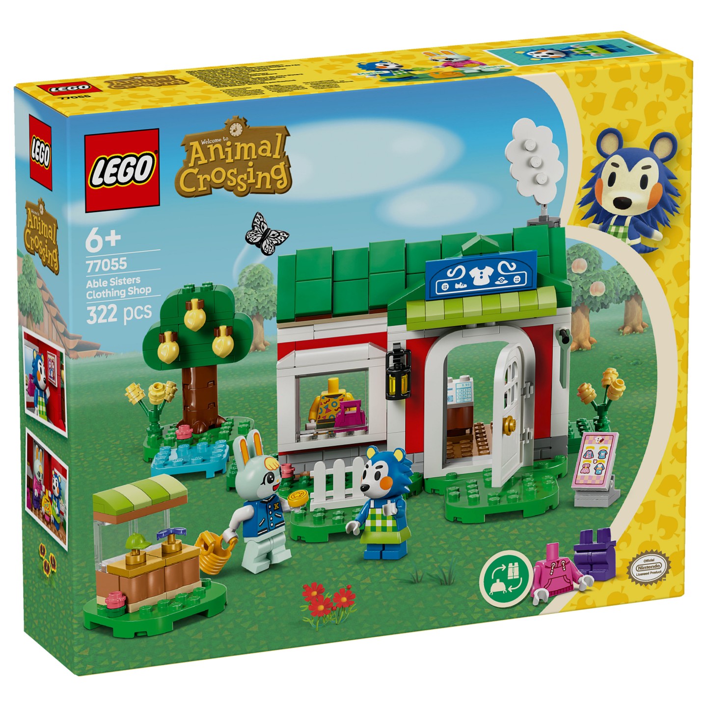 LEGO 77055 Animal Crossing Die Schneiderei der Schneiderschwestern — Buy in Cyprus with Fast Delivery