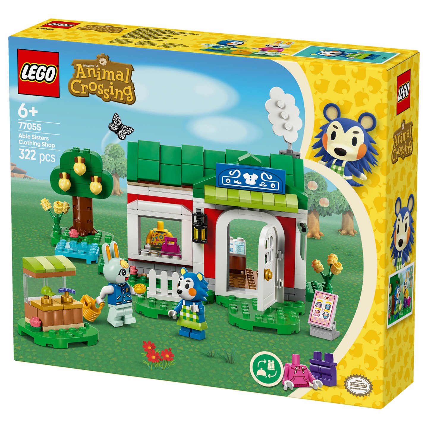 LEGO 77055 Animal Crossing Die Schneiderei der Schneiderschwestern — Buy in Cyprus with Fast Delivery