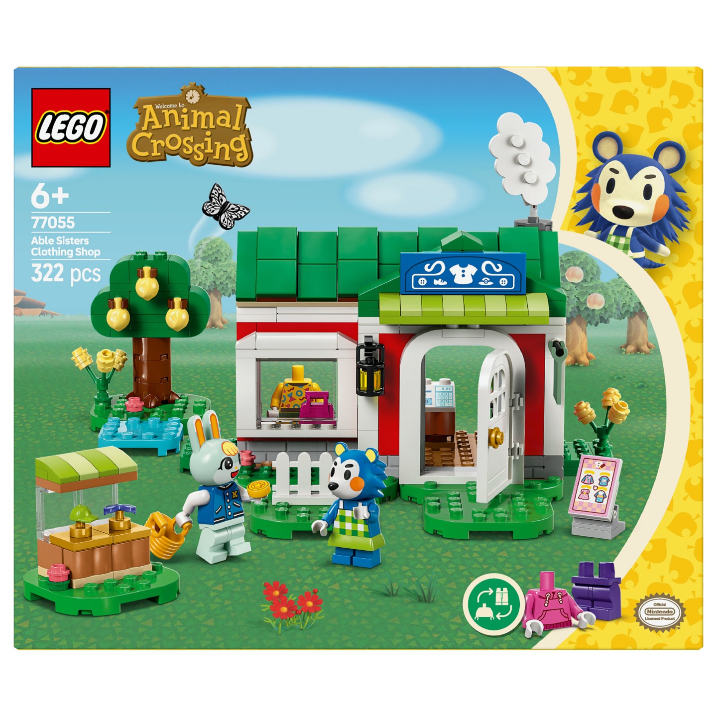 LEGO 77055 Animal Crossing Die Schneiderei der Schneiderschwestern — Buy in Cyprus with Fast Delivery