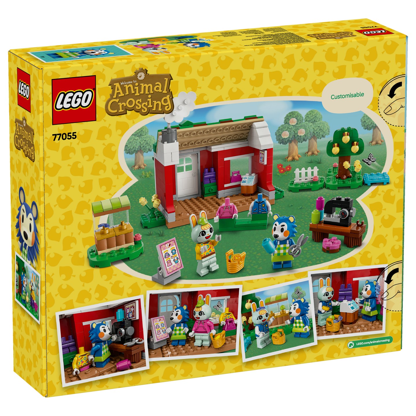 LEGO 77055 Animal Crossing Die Schneiderei der Schneiderschwestern — Buy in Cyprus with Fast Delivery