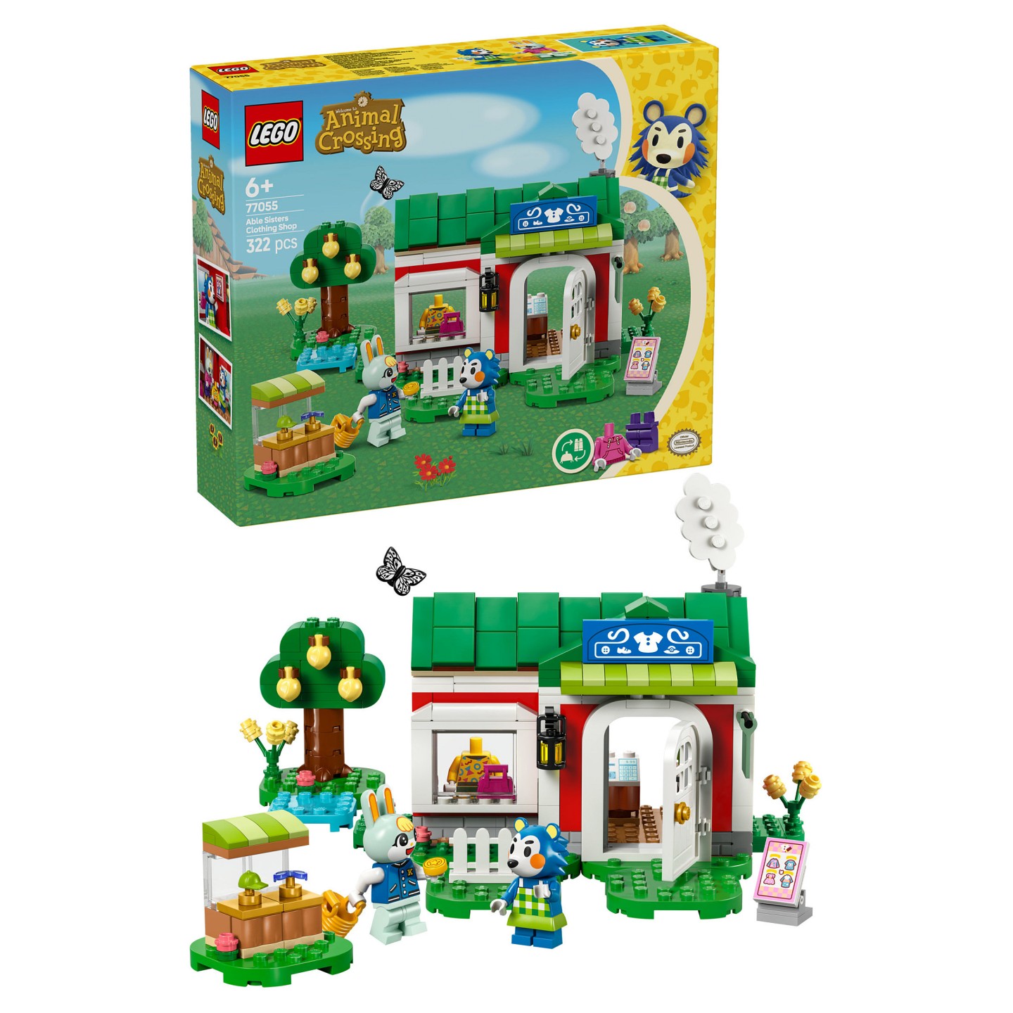 LEGO 77055 Animal Crossing Die Schneiderei der Schneiderschwestern — Buy in Cyprus with Fast Delivery