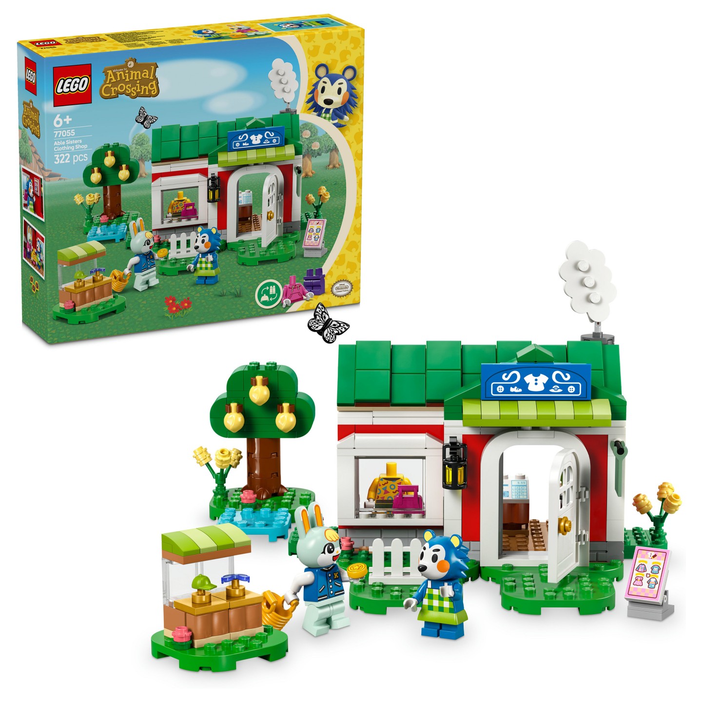 LEGO 77055 Animal Crossing Die Schneiderei der Schneiderschwestern — Buy in Cyprus with Fast Delivery