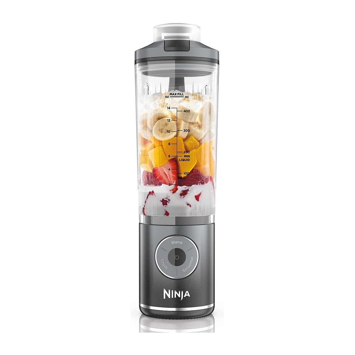 Ninja BC251 Blast Max Smoothie Maker 570ml - Grey — Buy in Cyprus with Fast Delivery