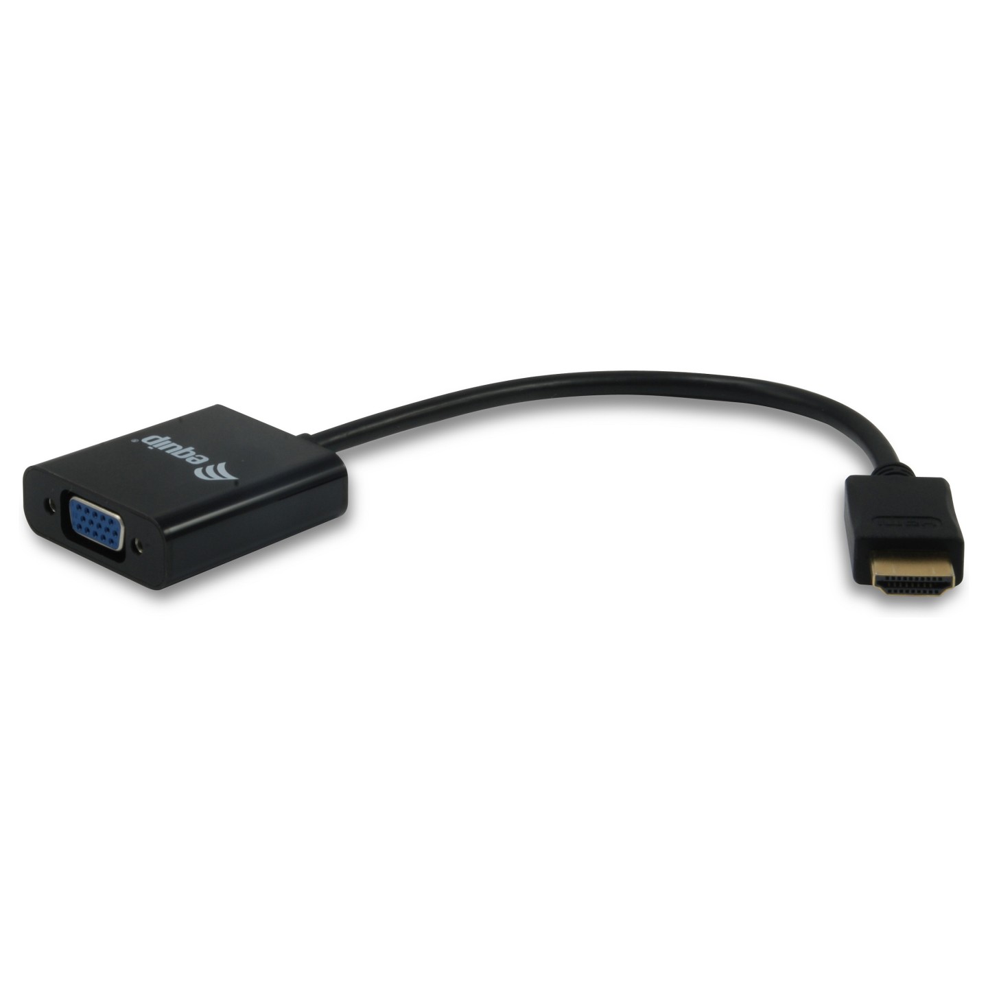 Equip HDMI Adapter VGA mit Audio schwarz — Buy in Cyprus with Fast Delivery