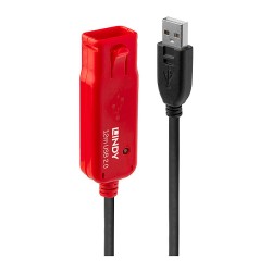 LINDY USB 2.0 Aktiv-Verlängerungs-Hub Pro 4 Port 12m — Buy in Cyprus with Fast Delivery