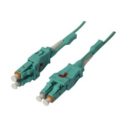 Synergy21 LWL-2-Faser-Patchk. 0.5mtr.LC-LC. 50 125um.OM3. Uniboot(drehbar). Push Pull. AD2mm.