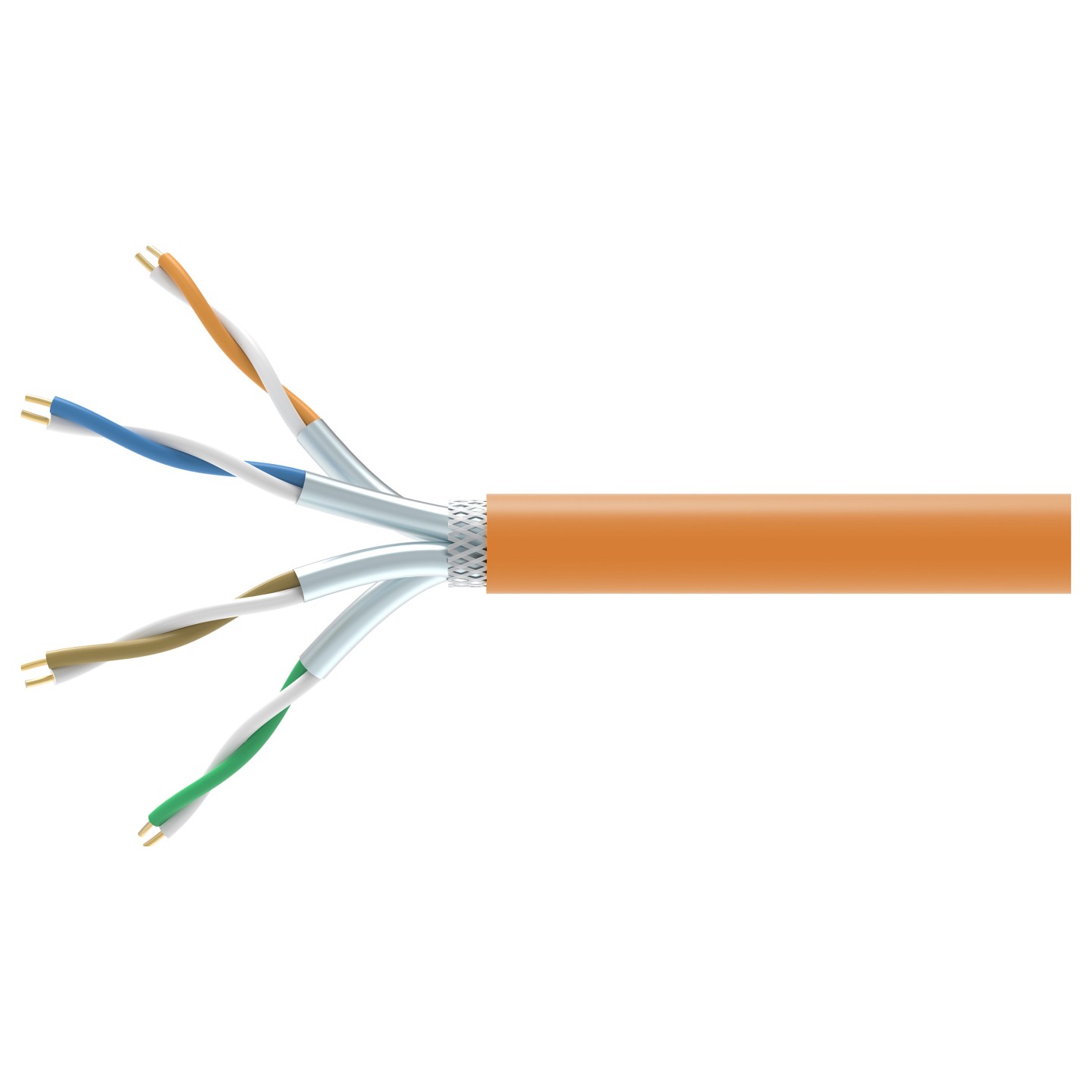 Equip Instal.Kab Cat7 S FTP 305.00m orange Sim. LSZH — Buy in Cyprus with Fast Delivery