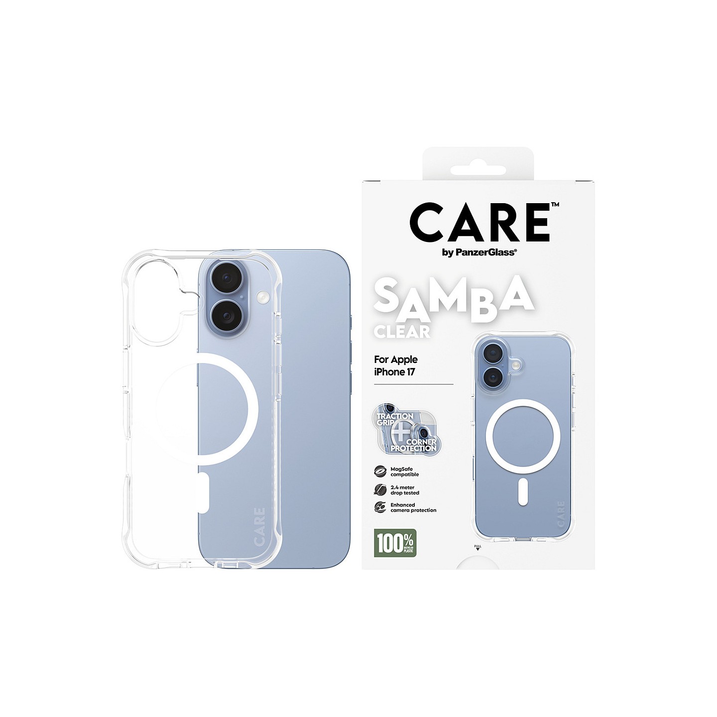 CARE fashionable Samba clear MagSafe iPhone 17 — Buy in Cyprus with Fast Delivery