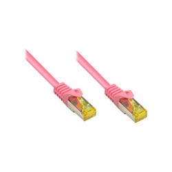 Good Connections Patchkabel m. Cat.7 Rohk. magenta 1m — Buy in Cyprus with Fast Delivery
