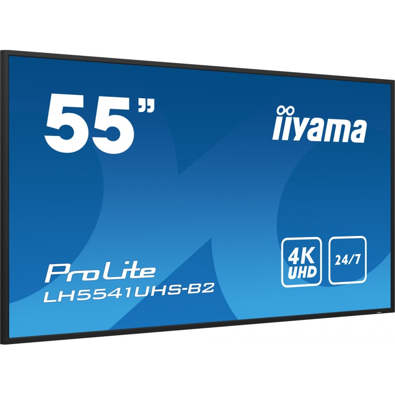 Buy iiyama LH5541UHS-B2 - 55in IPS 4K Digital Signage, 3xHDMI, 2GB RAM/16GB Stor... in Cyprus, Nicosia, Limassol, Larnaka, Pafos