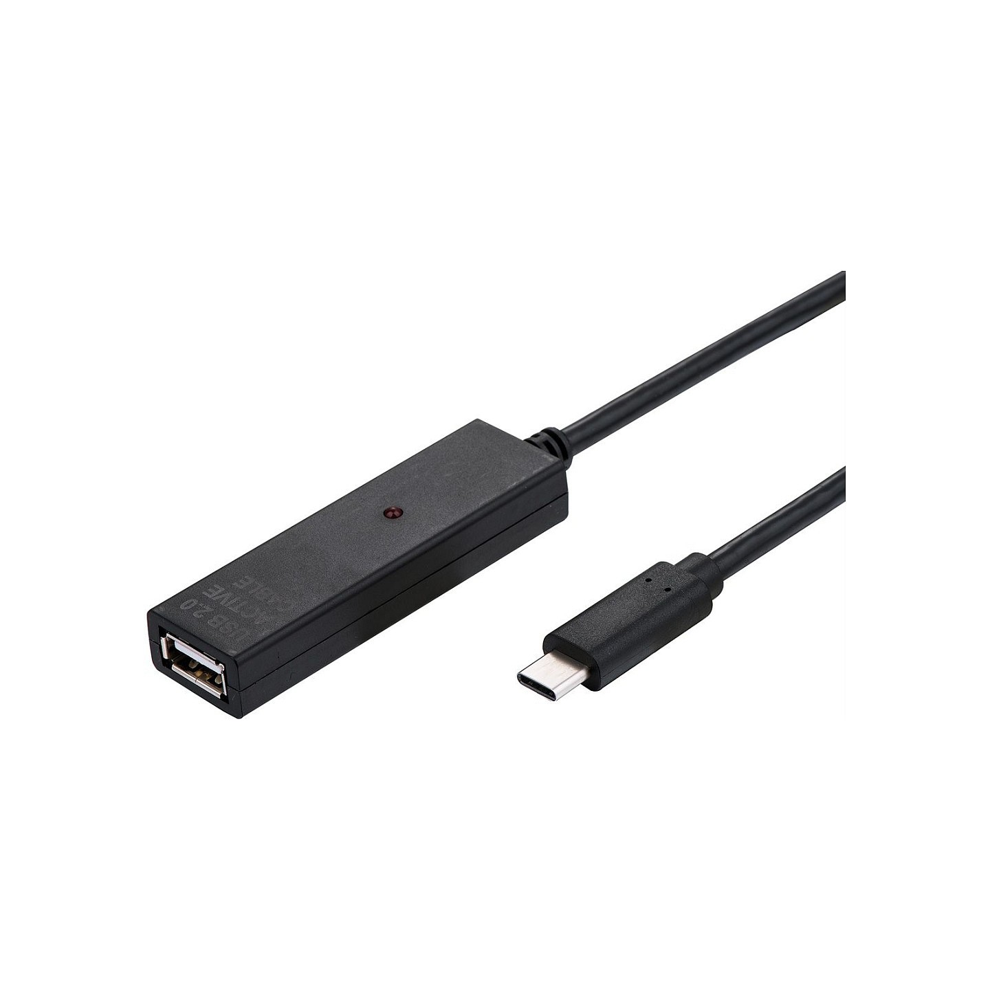 VALUE USB 2.0 Verlngerung. aktiv. mit Repeater. A-C. schwarz. 15 m — Buy in Cyprus with Fast Delivery