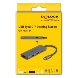 USB Type-CTM Dockingstation 8K - HDMI USB PD 3.0 100 W — Buy in Cyprus with Fast Delivery