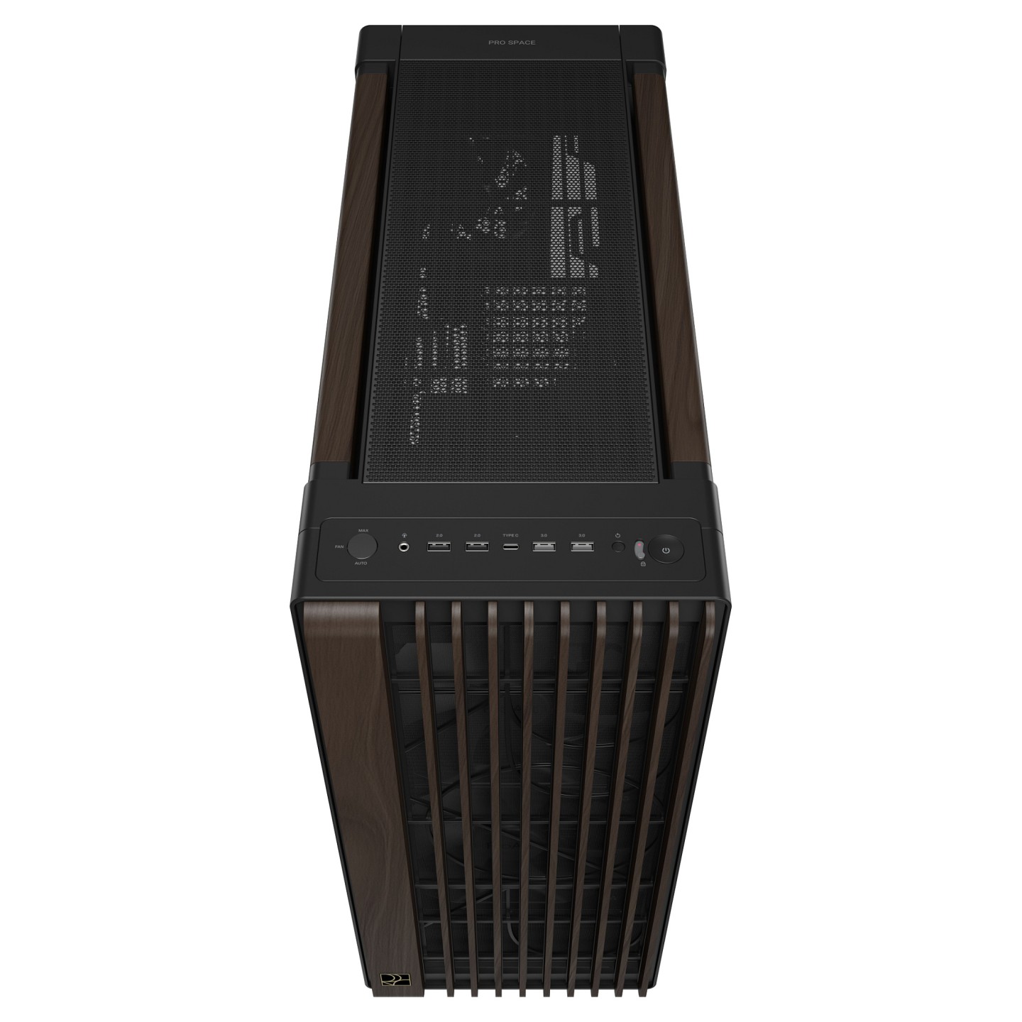ASUS PROART PA602 WALNUT WOOD TG PWM MODERN BLACK — Buy in Cyprus with Fast Delivery
