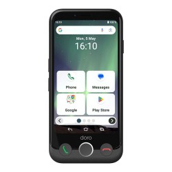 Doro Aurora A10 graphit + Wireless Charging Station — Buy in Cyprus with Fast Delivery