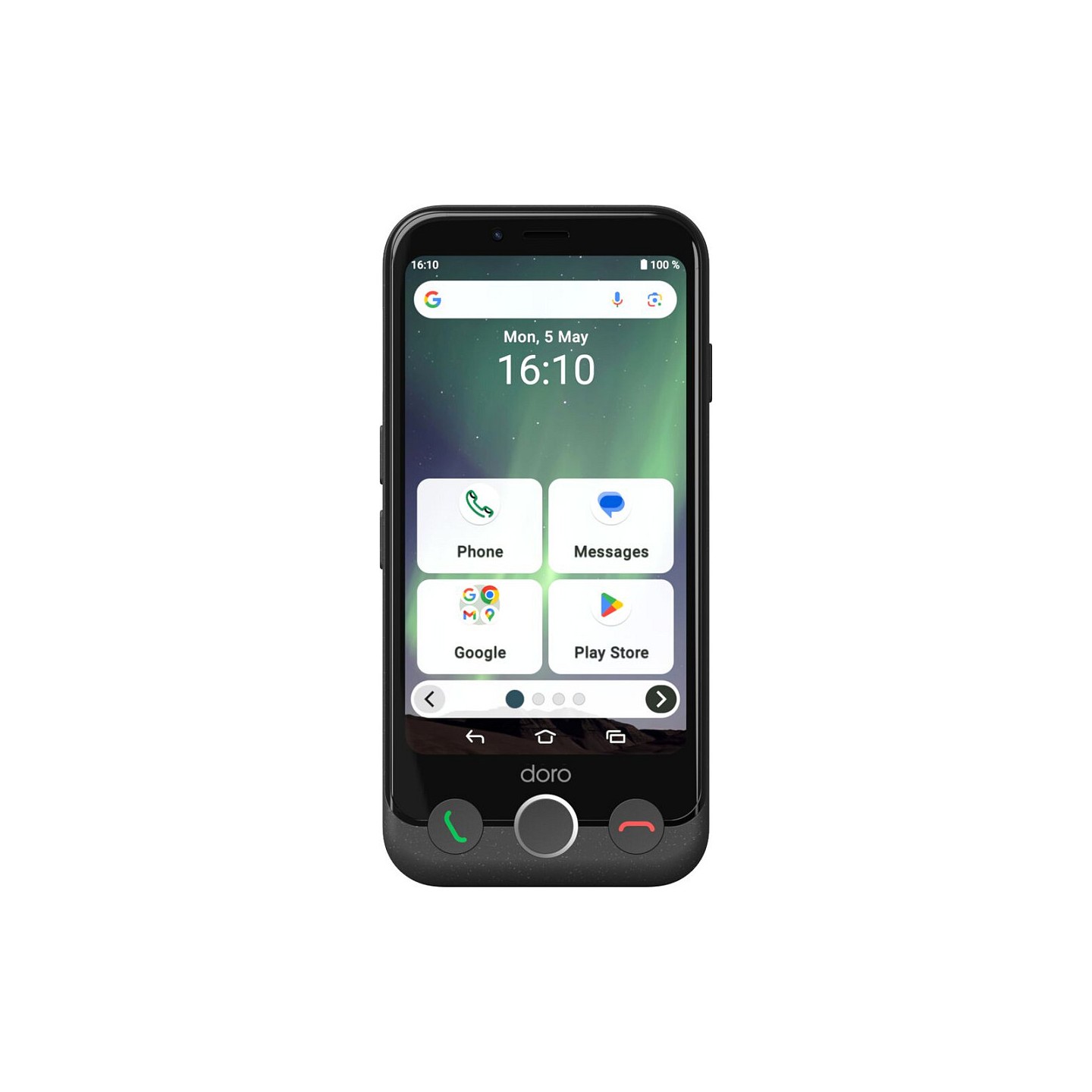 Doro Aurora A10 graphit + Wireless Charging Station — Buy in Cyprus with Fast Delivery