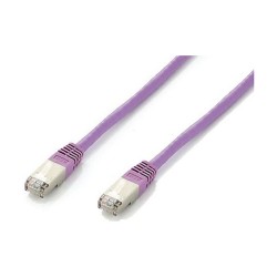 Equip Patchkabel Cat6A S FTP 2xRJ45 15.00m lila Plat.LSZH Polybeutel — Buy in Cyprus with Fast Delivery