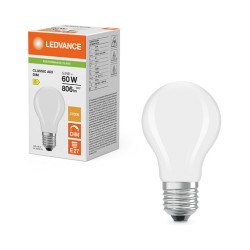 Osram LED Classic A 60 Filament DIM P 5.9W 827 Frosted Dimmbare LED - Lampen. klas — Buy in Cyprus with Fast Delivery