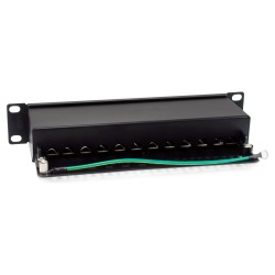 Equip Patchpanel 12x RJ45 Cat6A 10' FTP 1HE Premium schwarz — Buy in Cyprus with Fast Delivery
