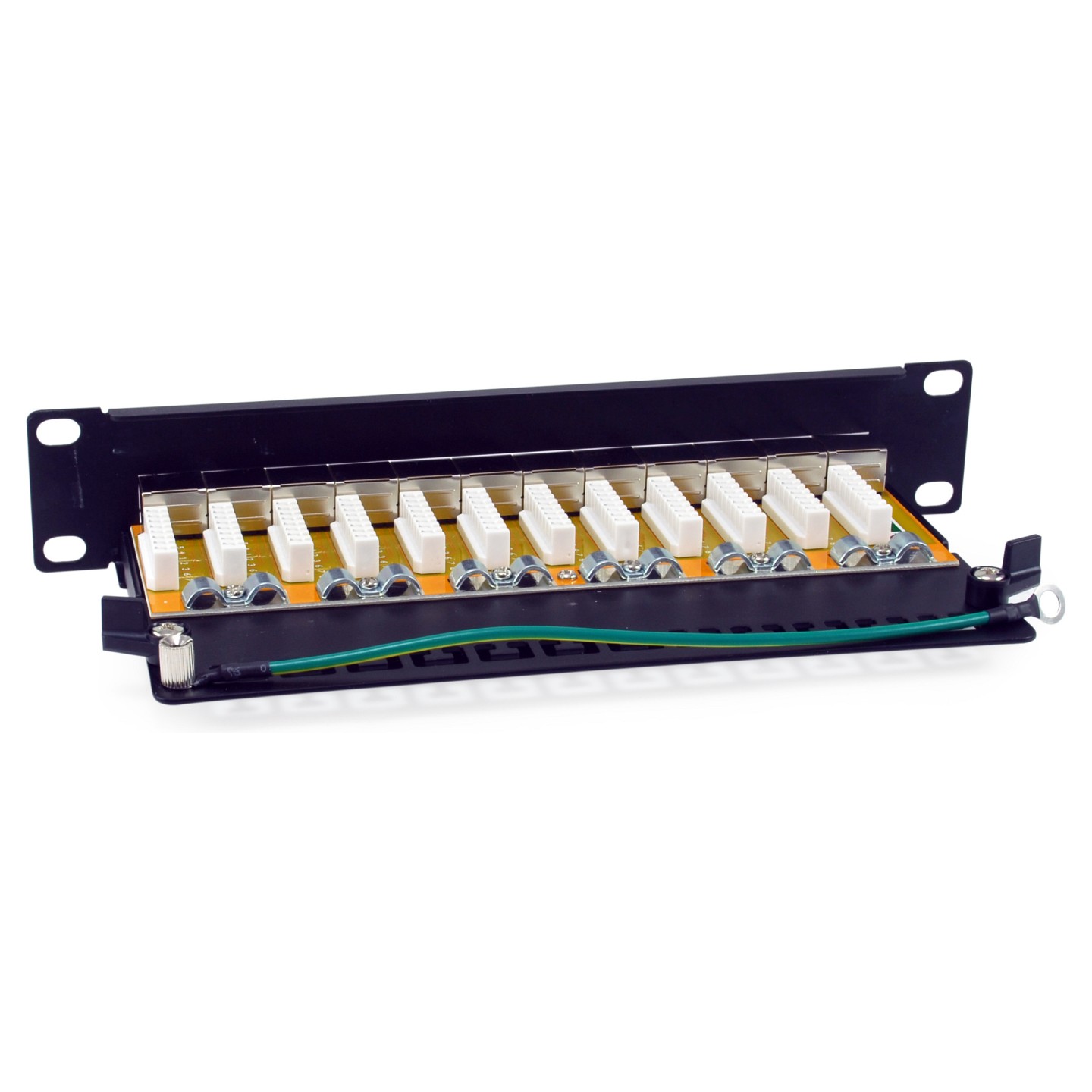 Equip Patchpanel 12x RJ45 Cat6A 10' FTP 1HE Premium schwarz — Buy in Cyprus with Fast Delivery
