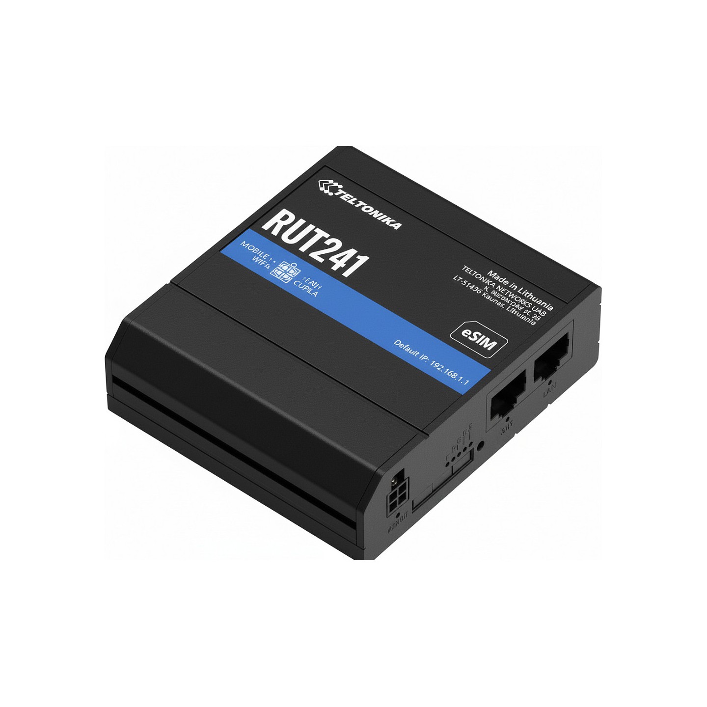 Teltonika · Router · RUT241 · Kompakter-4G LTE Router · eSIM — Buy in Cyprus with Fast Delivery