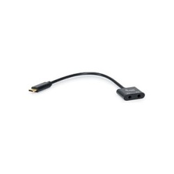 Equip Adapter USB-C - to Audio DAC 2x3Pin 3.5mm St Bu 0.15m sw — Buy in Cyprus with Fast Delivery