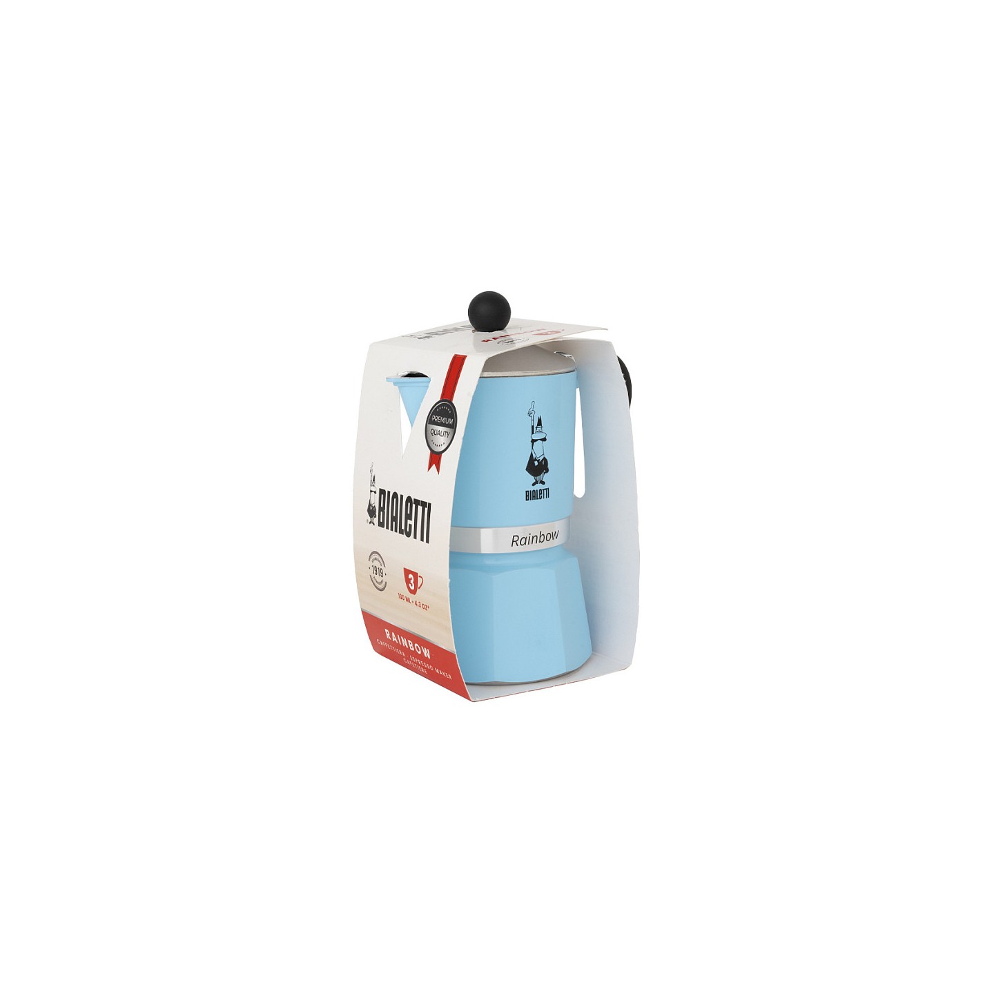 Bialetti RAINBOW 1TZ hellblau — Buy in Cyprus with Fast Delivery