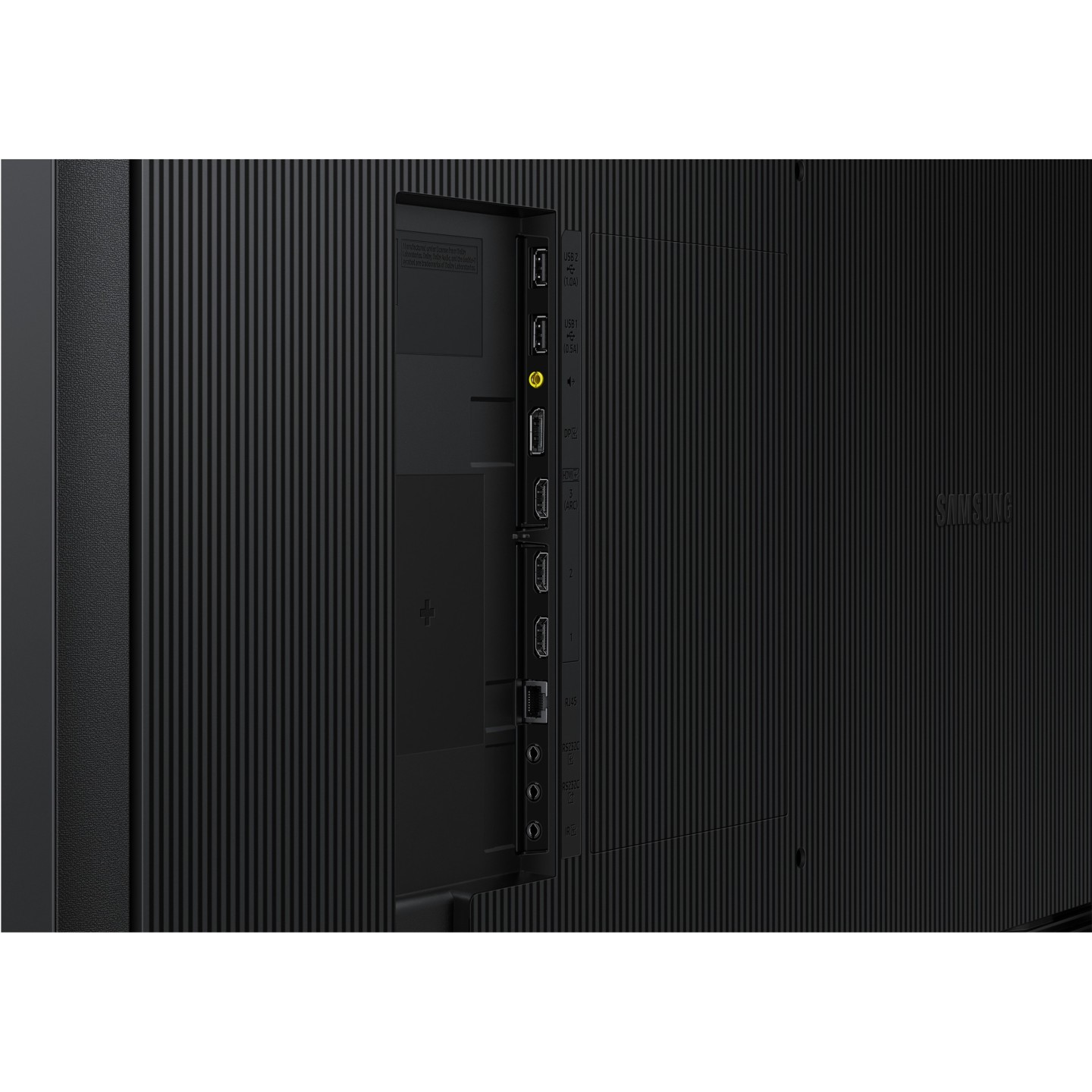 Samsung LH65QMCEBGCXEN - 65" 4K UHD Digital Signage Display, Tizen 7.0, 500 cd/m², 8 ms, Wi-Fi/BT, HDMIx3/DPx1/USBx2, Black