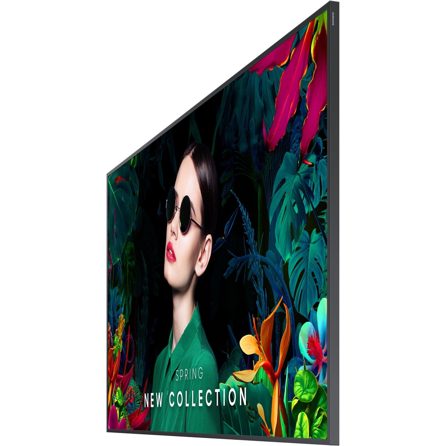 Samsung LH65QMCEBGCXEN - 65" 4K UHD Digital Signage Display, Tizen 7.0, 500 cd/m², 8 ms, Wi-Fi/BT, HDMIx3/DPx1/USBx2, Black